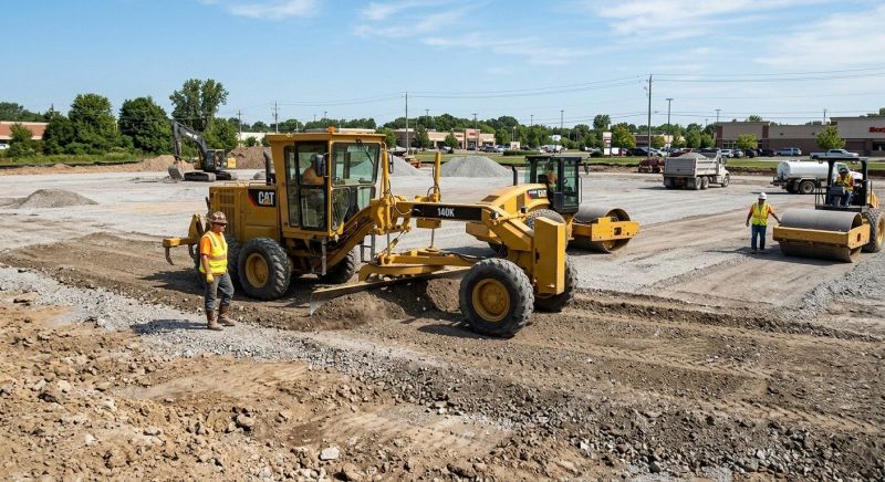 Parking Lot Excavation in Utah County, UT